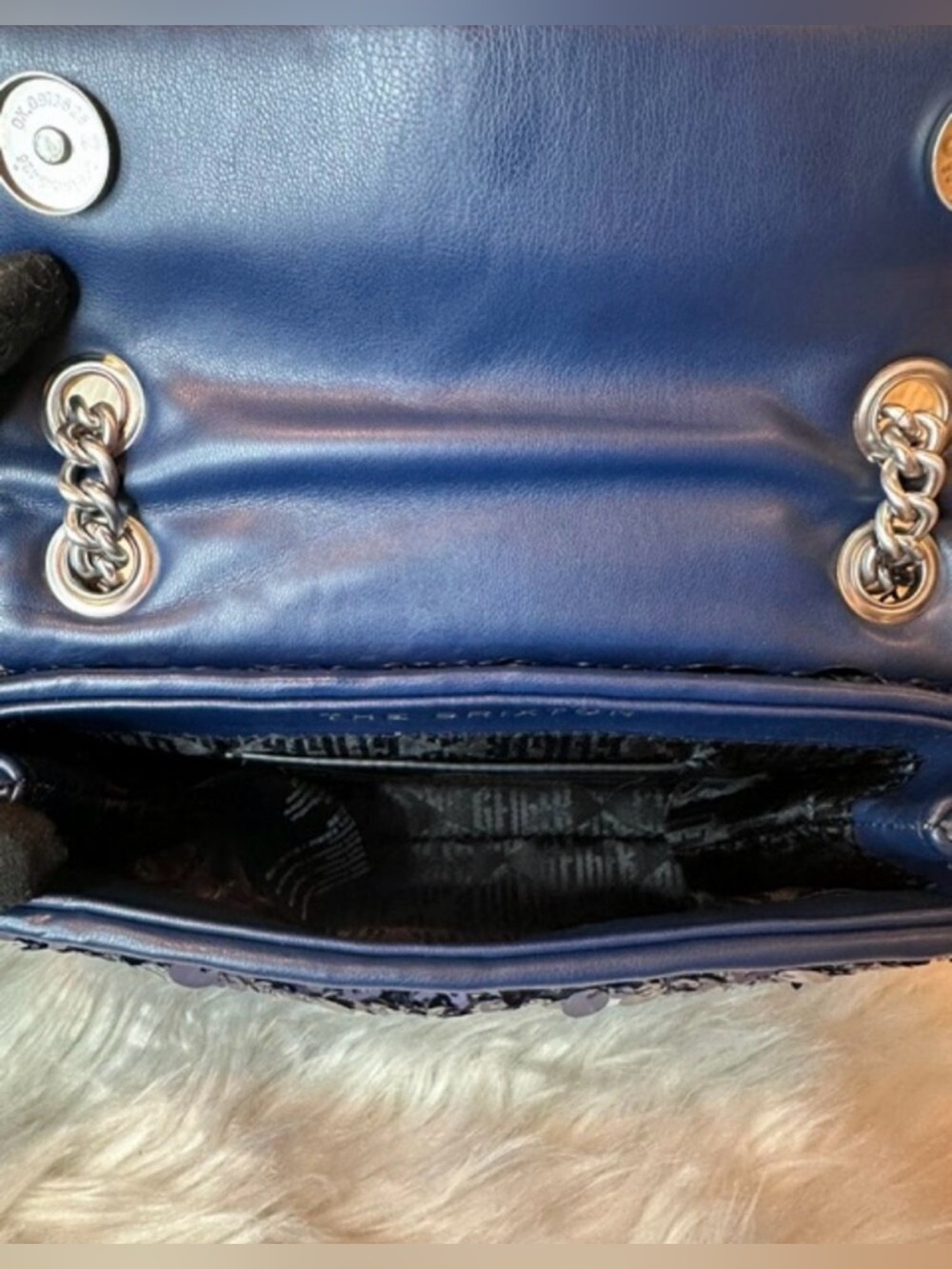 NWT Kurt Geiger Sequin Mini
Brixton Crossbody Bag - Picture 12 of 15